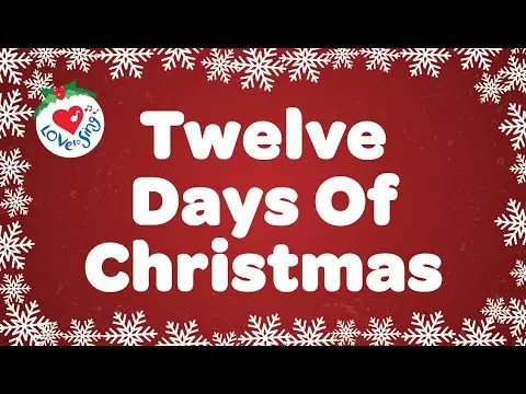 The Twelve Days of Christmas lyrics