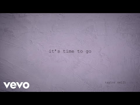 ​it’s time to go lyrics