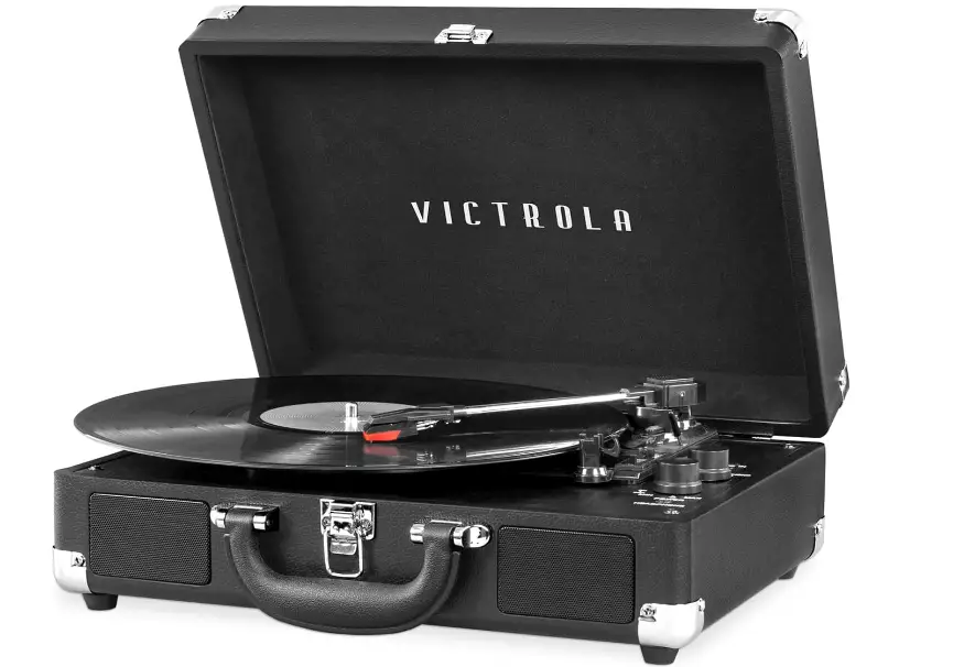 Vinyl Record Player with Bluetooth